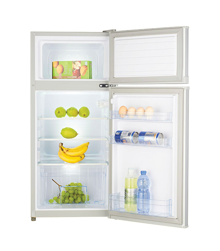 Haier Thermocool HRF-95BEX R6 95L Double Door Refrigerator – Silver