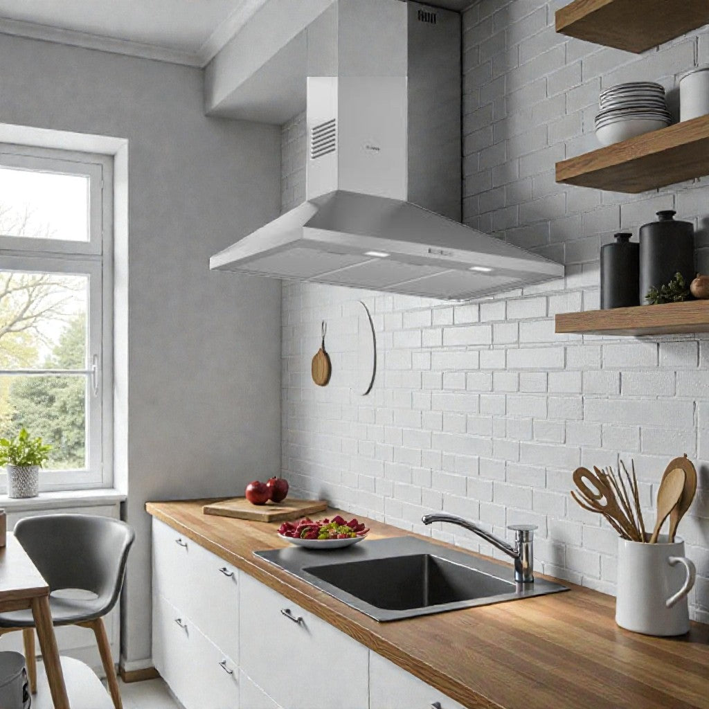 Bosch DWP64CC50Z Series 2 Wall-Mounted Chimney Cooker Hood 60 cm – Stainless Steel