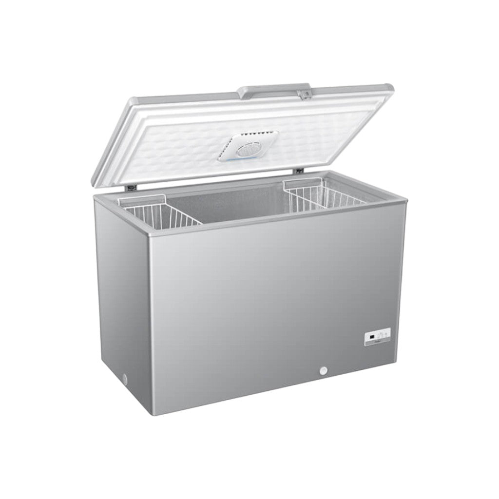 Haier Thermocool HTF-379TS 379 L Turbo Inverter Chest Freezer – Silver