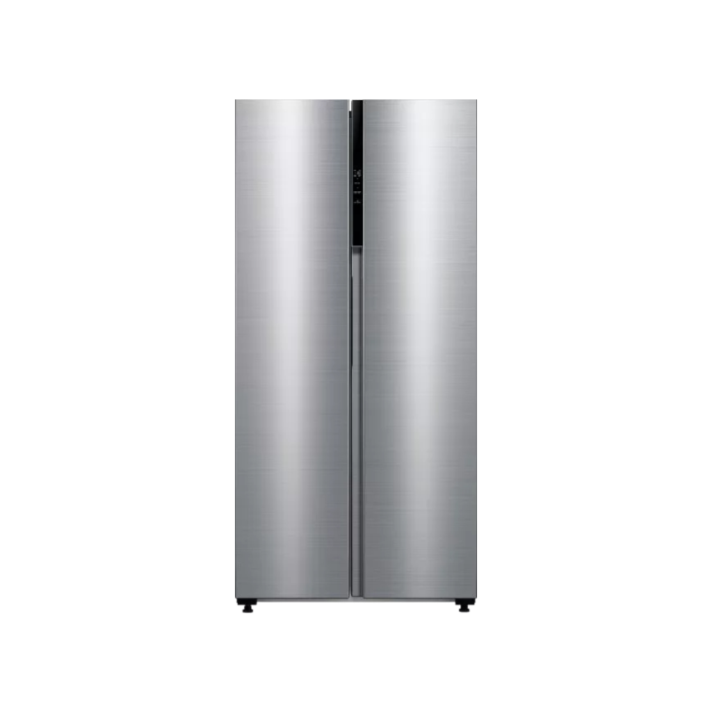 Midea MDRS619FGF46 460L Side-by-Side Refrigerator – Stainless Steel / Bru Steel