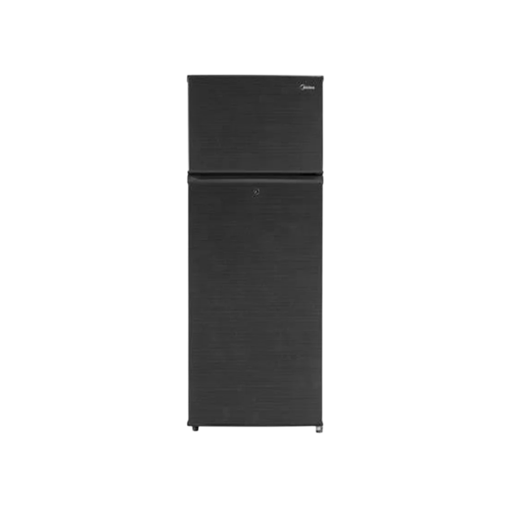 Midea MDRT294FGF28 204L Double Door Refrigerator – Jazz Black