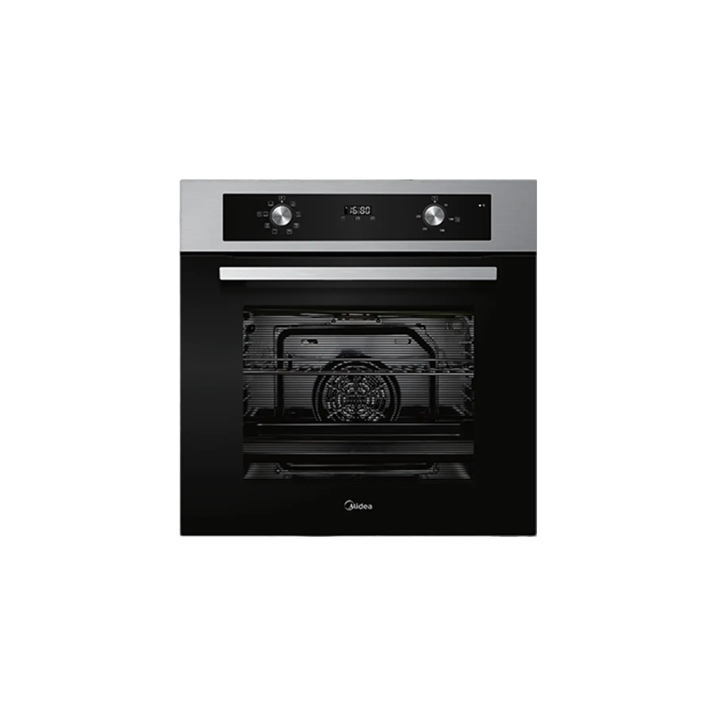 Midea 65M80D2-A0 60cm Built-In Electric Oven with 8 Functions – Stainless Steel