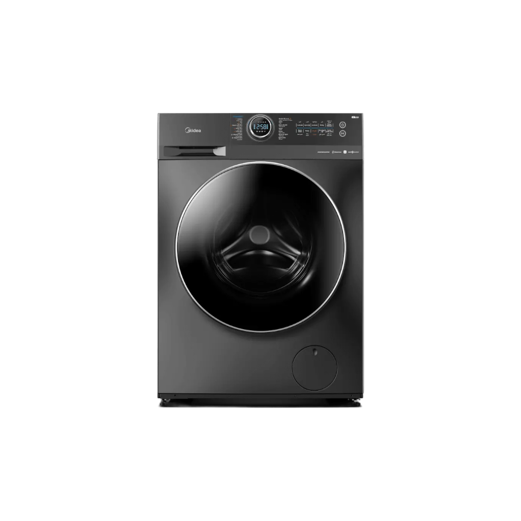 Midea MF200D80W 8kg Front-Load Inverter Washer & 6kg Dryer – Titanium