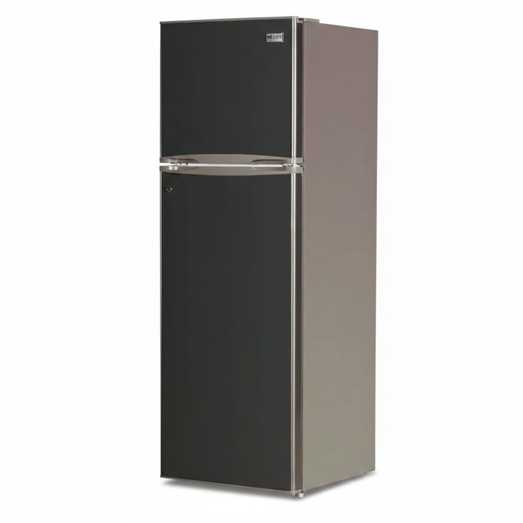 Nexus NXREF225 Double Door Refrigerator 185L – Silver
