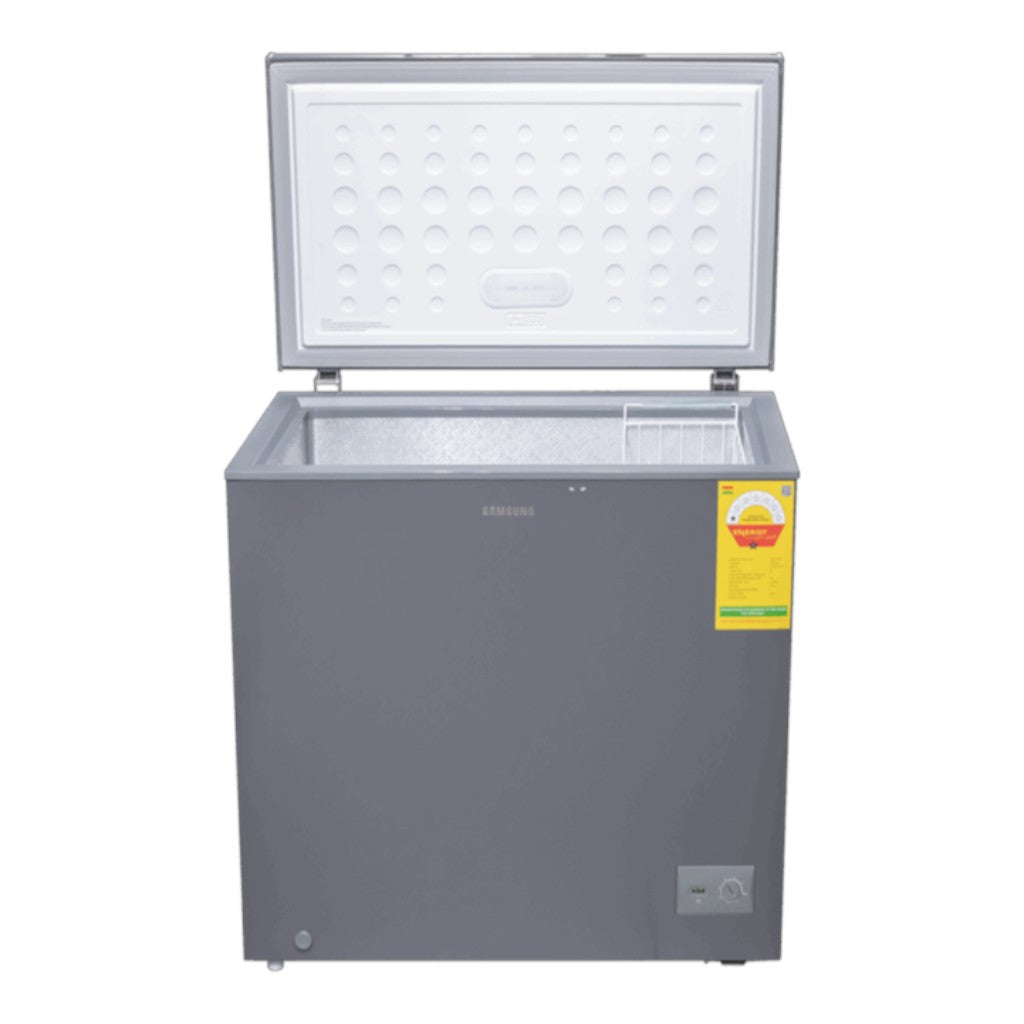 Samsung 198L Chest Freezer – RI70F20V1GA, Dark Gray, Power Freeze