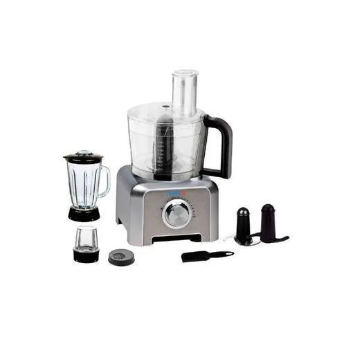 Scanfrost SFKAFP2001 2.5L Food Processor with Blender and 600W Motor – Inox Finish