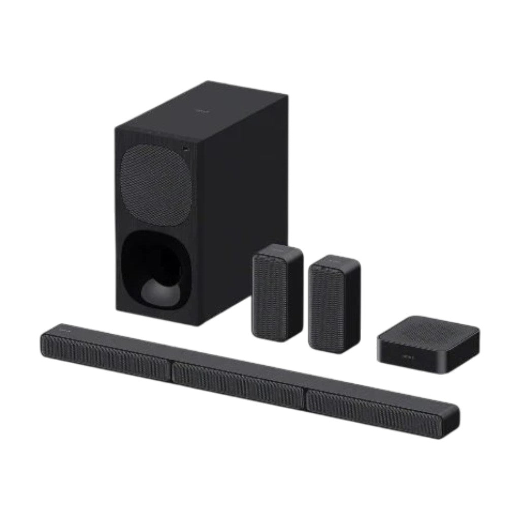 Sony HT-S40R 600W 5.1ch Home Theatre Soundbar System with Wireless Rear Speakers – Black