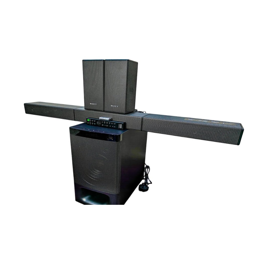 Sony HT-S500RF 1000W 5.1ch Home Cinema Soundbar System with Wired Rear Speakers – Black