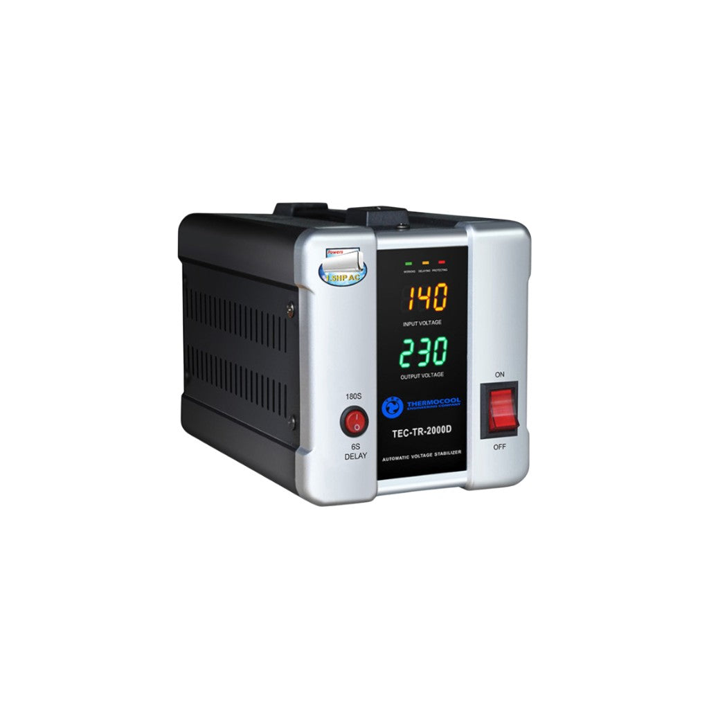 Thermocool 2000VA Digital Voltage Stabilizer – TEC-2000D