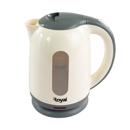 Royal RPEK-016W 1.7L Electric Kettle 2200W with Auto Shut-Off – White