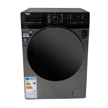 Royal RWFL10XQG 10KG Front Load Washing Machine with 16 Programs – Silver