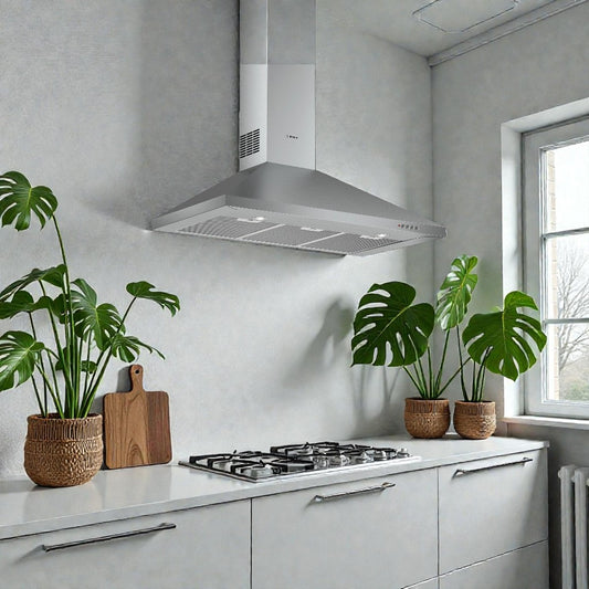 Bosch DWP94CC50M Series 2 Wall-Mounted Cooker Hood 90 cm Stainless Steel