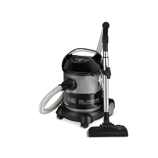 Black & Decker BV2000-B5 2000W 20L Drum Vacuum Cleaner with Blower Function – Black