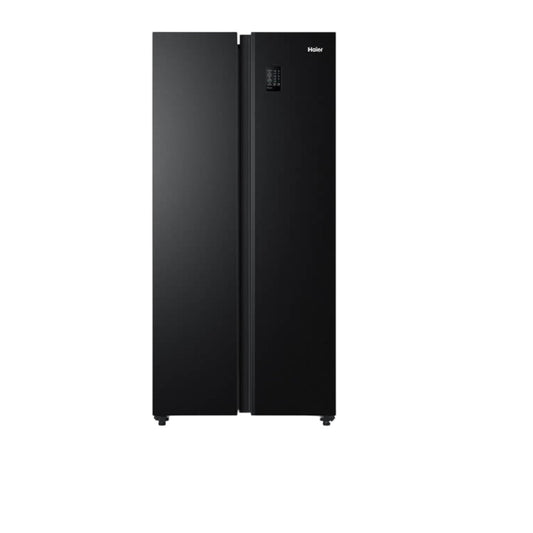 Haier Thermocool HRF-520IBS 520L Side-by-Side Refrigerator – Black