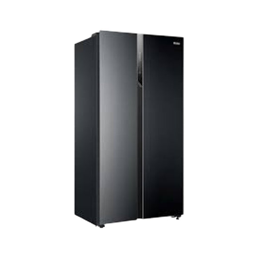 Haier Thermocool HRF-619SI(B) R6 619L Side-by-Side Frost-Free Refrigerator – Black