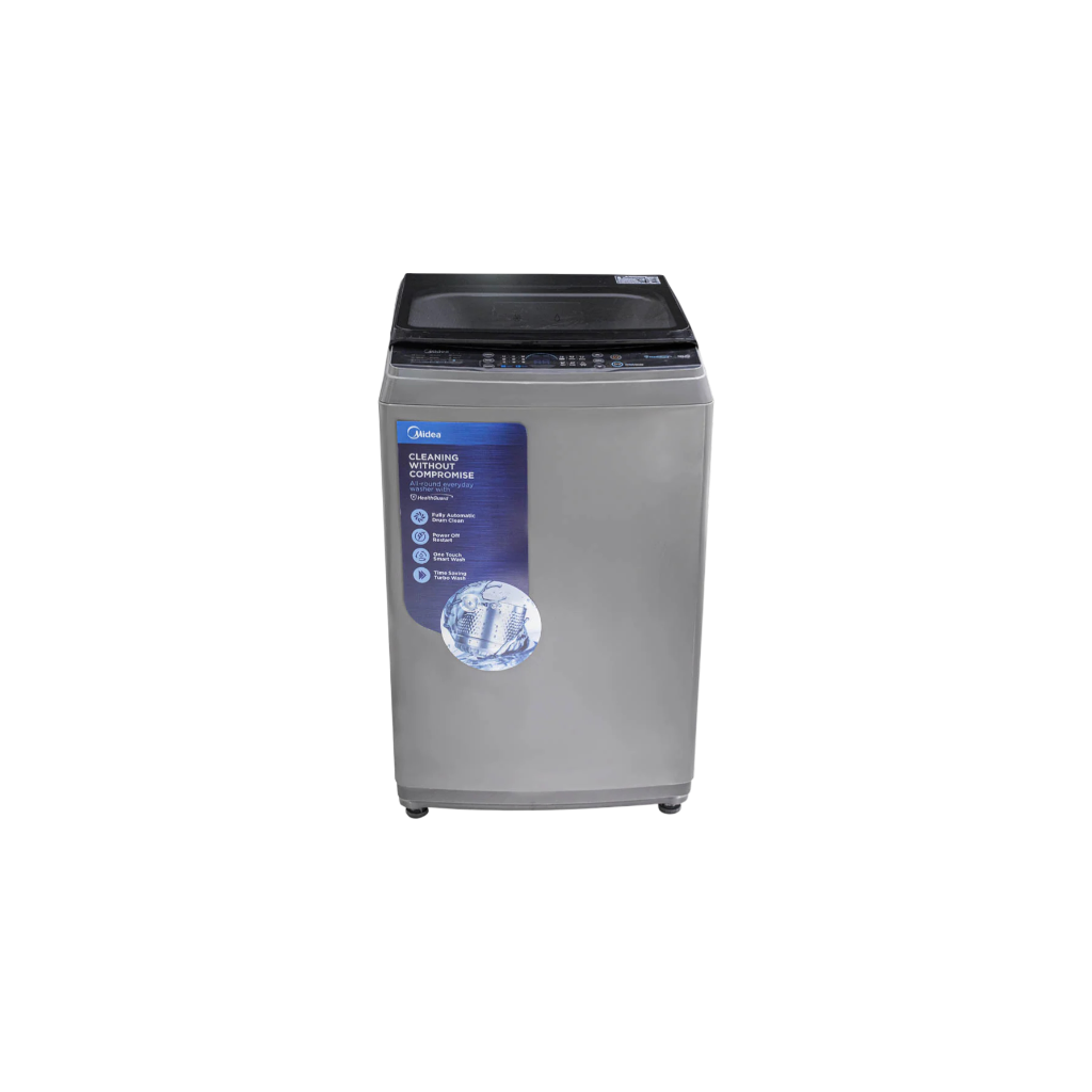 Midea MA200W80/G 8kg Fully Automatic Top-Load Washing Machine – Dark Grey