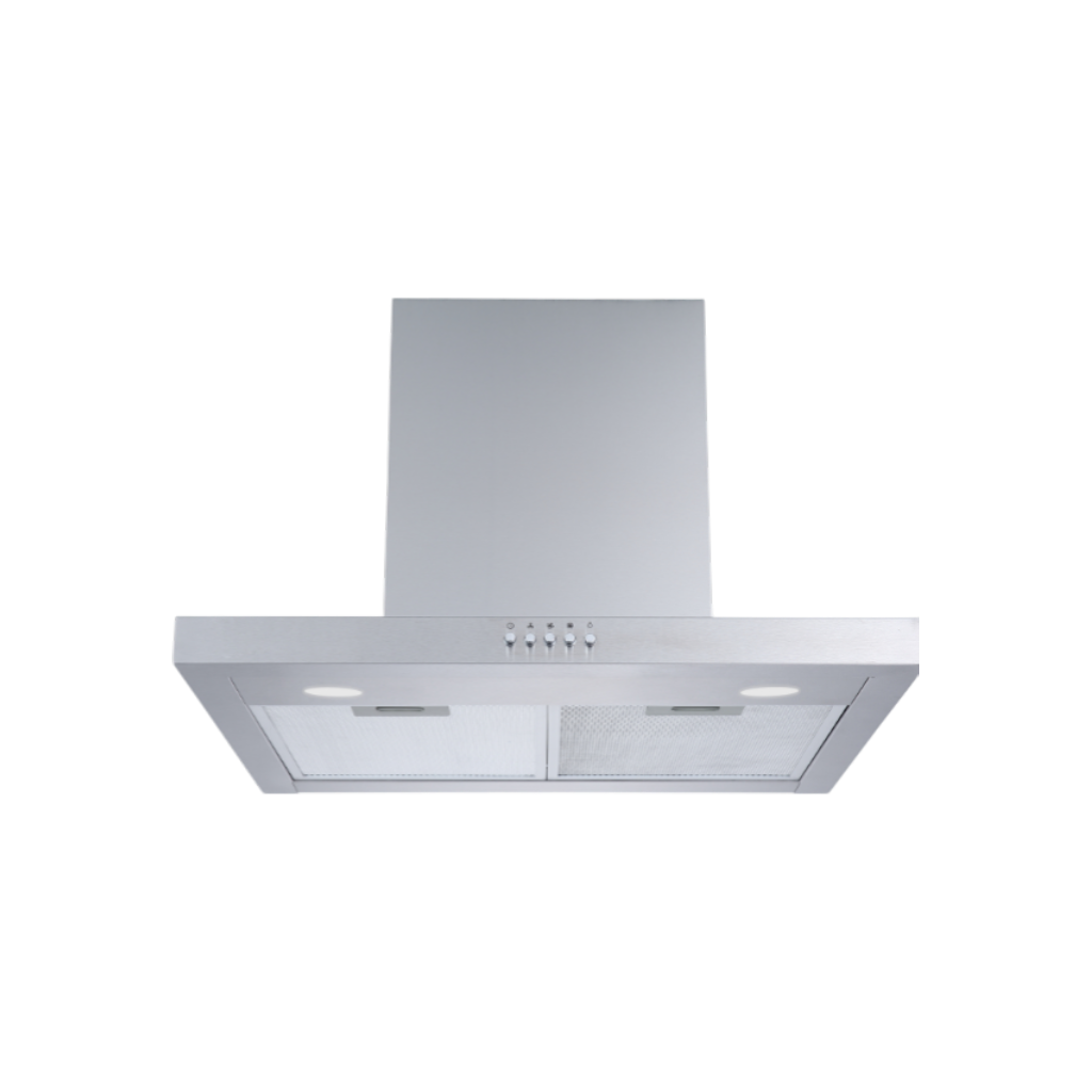 Midea 60M21 60cm T-Shape Wall-Mounted Cooker Hood with 3-Speed Extraction – Stainless Steel