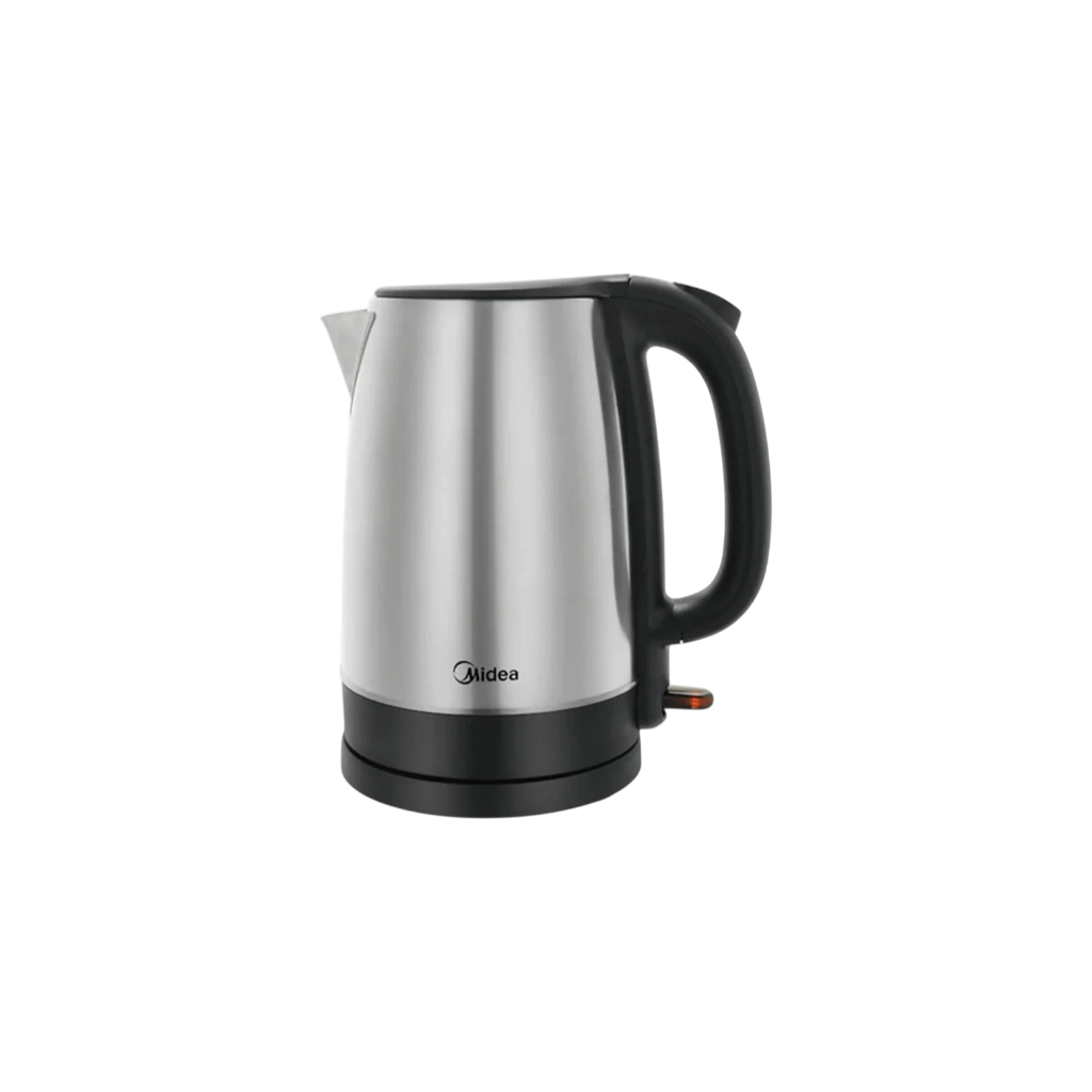Midea MK-17S32A2 1.7L Stainless Steel Electric Kettle with 360° Base – Silver