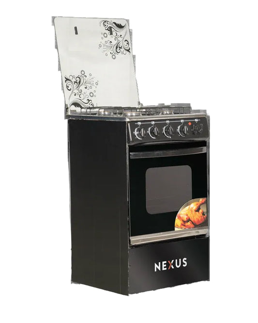 Nexus 5055BLK3  Electric Burner Gas Cooker – Black