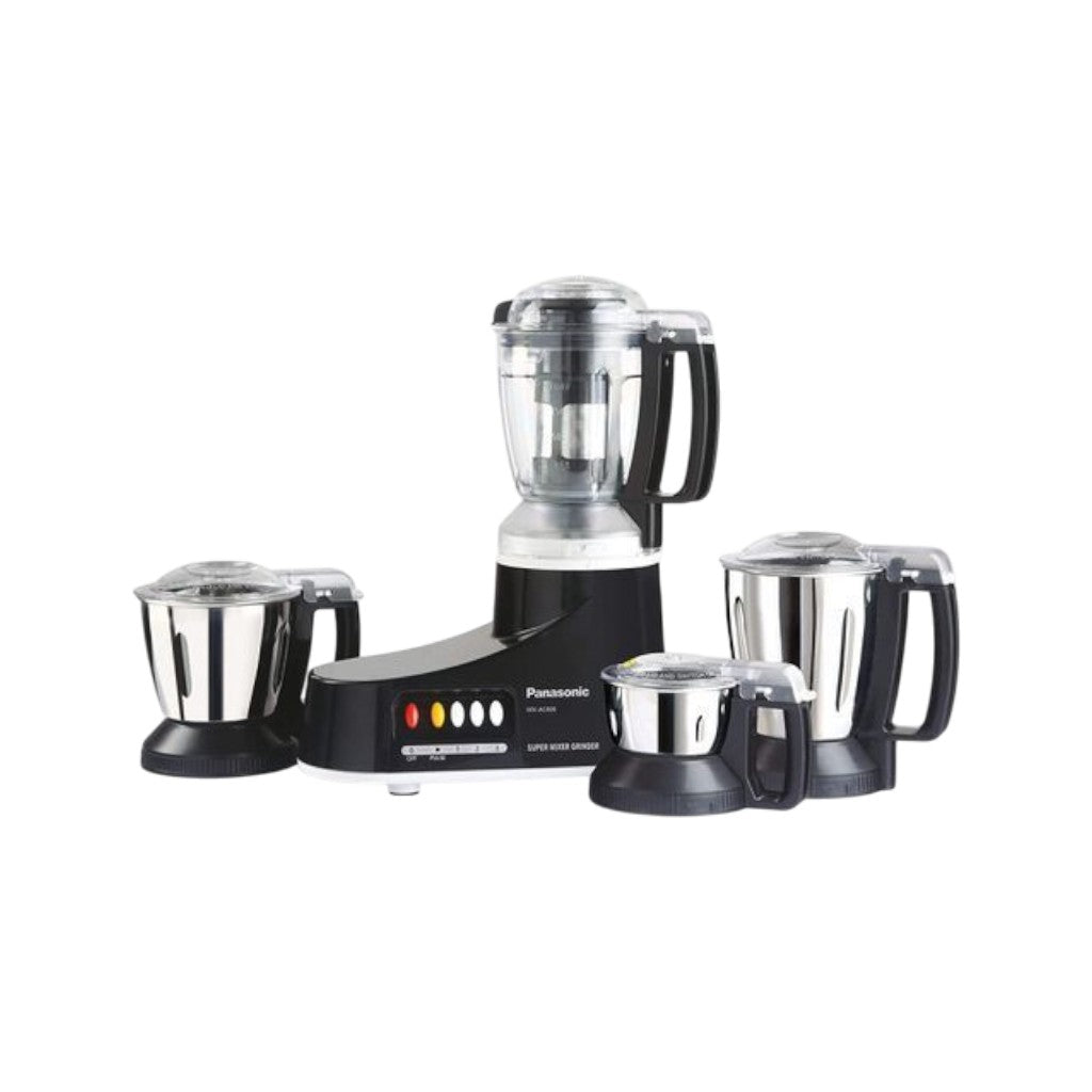 Panasonic MX-AC400 1000W 4-Jar Super Mixer Grinder & Blender – Black