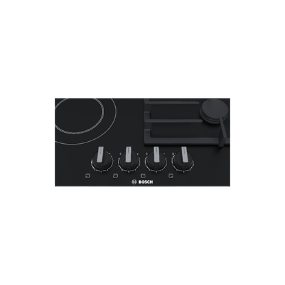 Bosch PRY6A6B70 Series 8 Mixed Gas and Electric Hob 60 cm – Black Ceramic