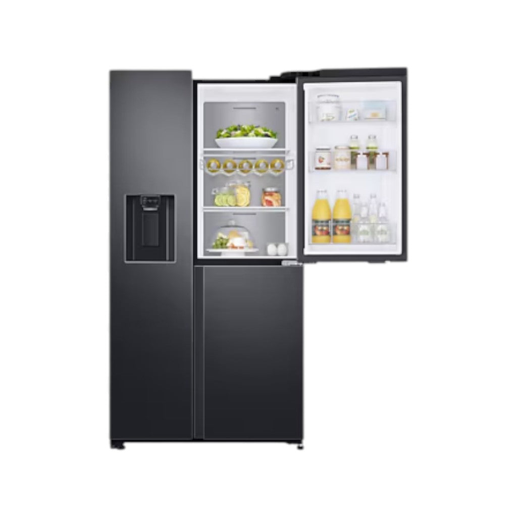 Samsung RS65R5691B4 602 L Side-by-Side Refrigerator – SpaceMax™, All-Around Cooling, Ice & Water Dispenser