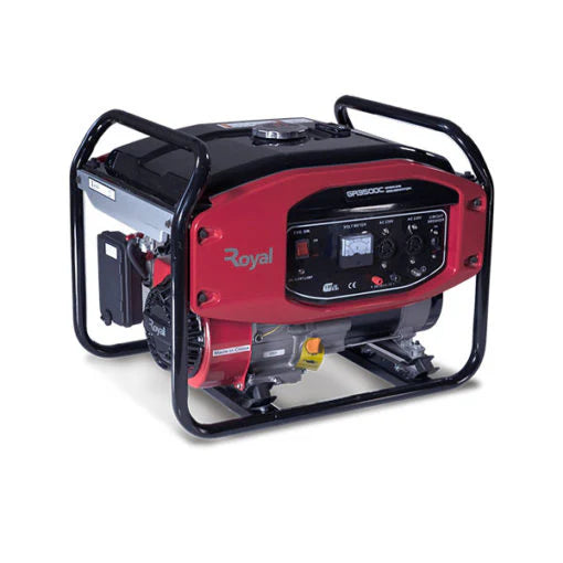 Royal GR3500C 3.0KVA Petrol Generator with Manual Start – Copper Coil