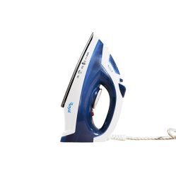 Royal RDI-F158WB 1000W Dry Iron with Non-Stick Soleplate – White/Blue