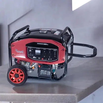 Royal GR10000CE 6.5KVA Key Start Petrol Generator with AVR – Copper Coil