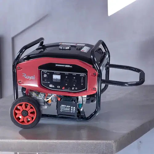 Royal GR10000CE 6.5KVA Key Start Petrol Generator with AVR – Copper Coil