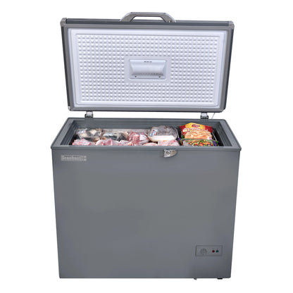 Scanfrost SFL150 ECO 150L Chest Freezer – Dark Grey