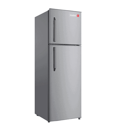 Scanfrost R350DCWB 350L Double Door Direct Cool Refrigerator – Black/Inox