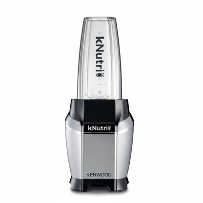 Kenwood BSP70 600W Personal Blender with To-Go Bottles and Ice Crush Function – Black/Silver