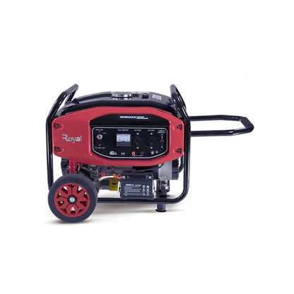 Royal GR3500CE 3.0KVA Key Start Petrol Generator with AVR – Copper Coil