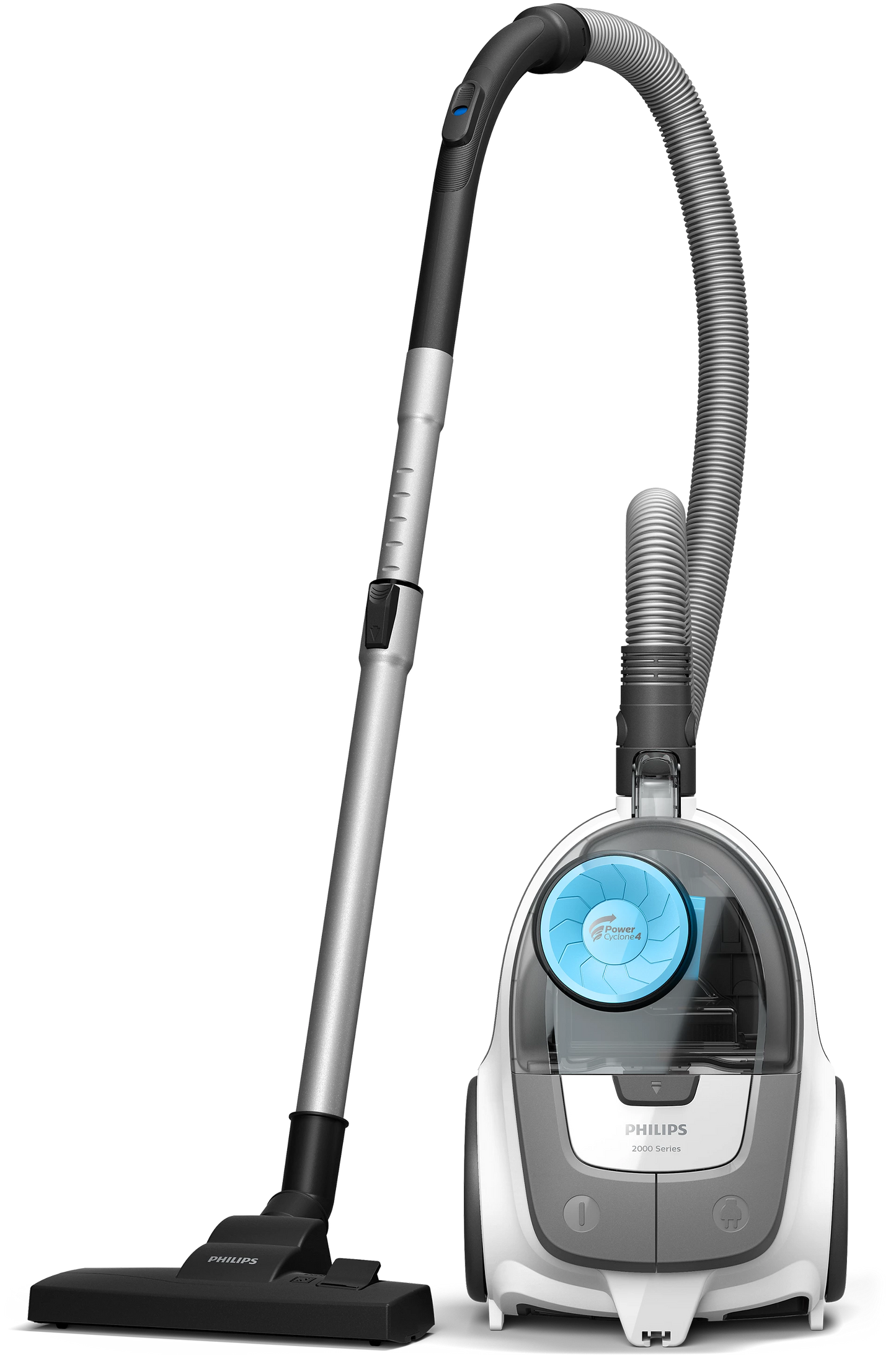 Philips XB2023/61 2000 Series 1800W Bagless Vacuum Cleaner with PowerCyclone 4 – White/Blue