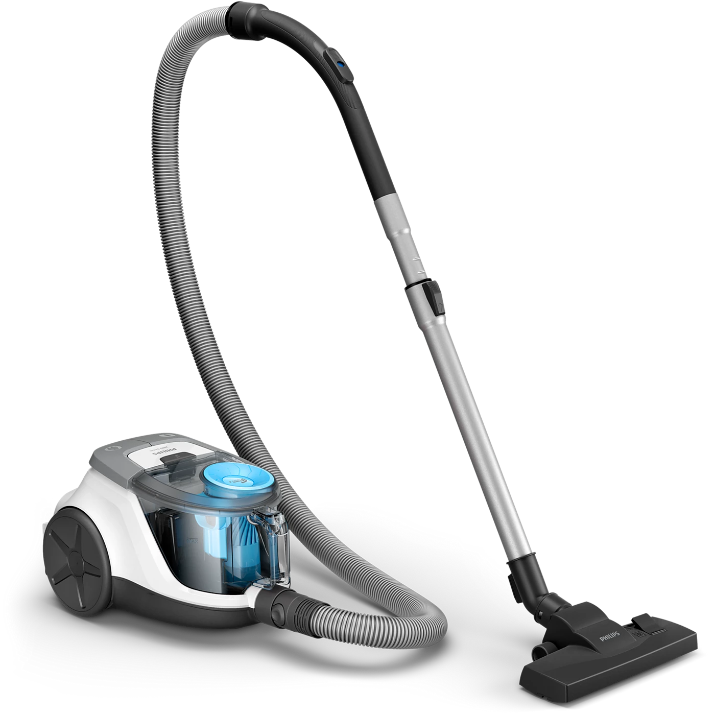 Philips XB2023/61 2000 Series 1800W Bagless Vacuum Cleaner with PowerCyclone 4 – White/Blue