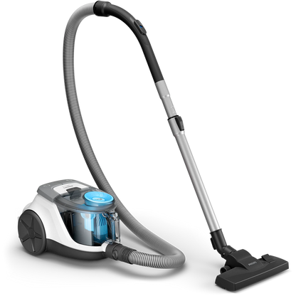 Philips XB2023/61 2000 Series 1800W Bagless Vacuum Cleaner with PowerCyclone 4 – White/Blue