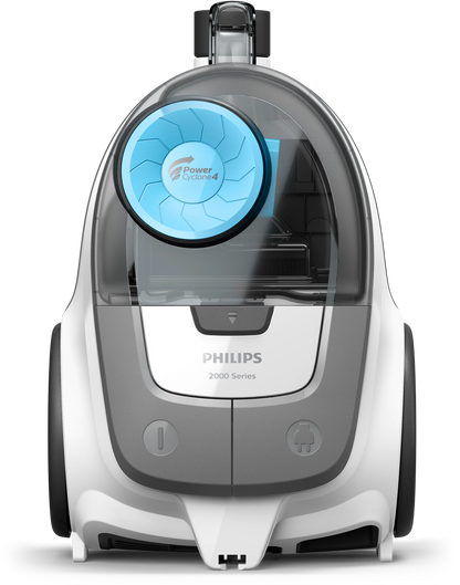 Philips XB2023/61 2000 Series 1800W Bagless Vacuum Cleaner with PowerCyclone 4 – White/Blue
