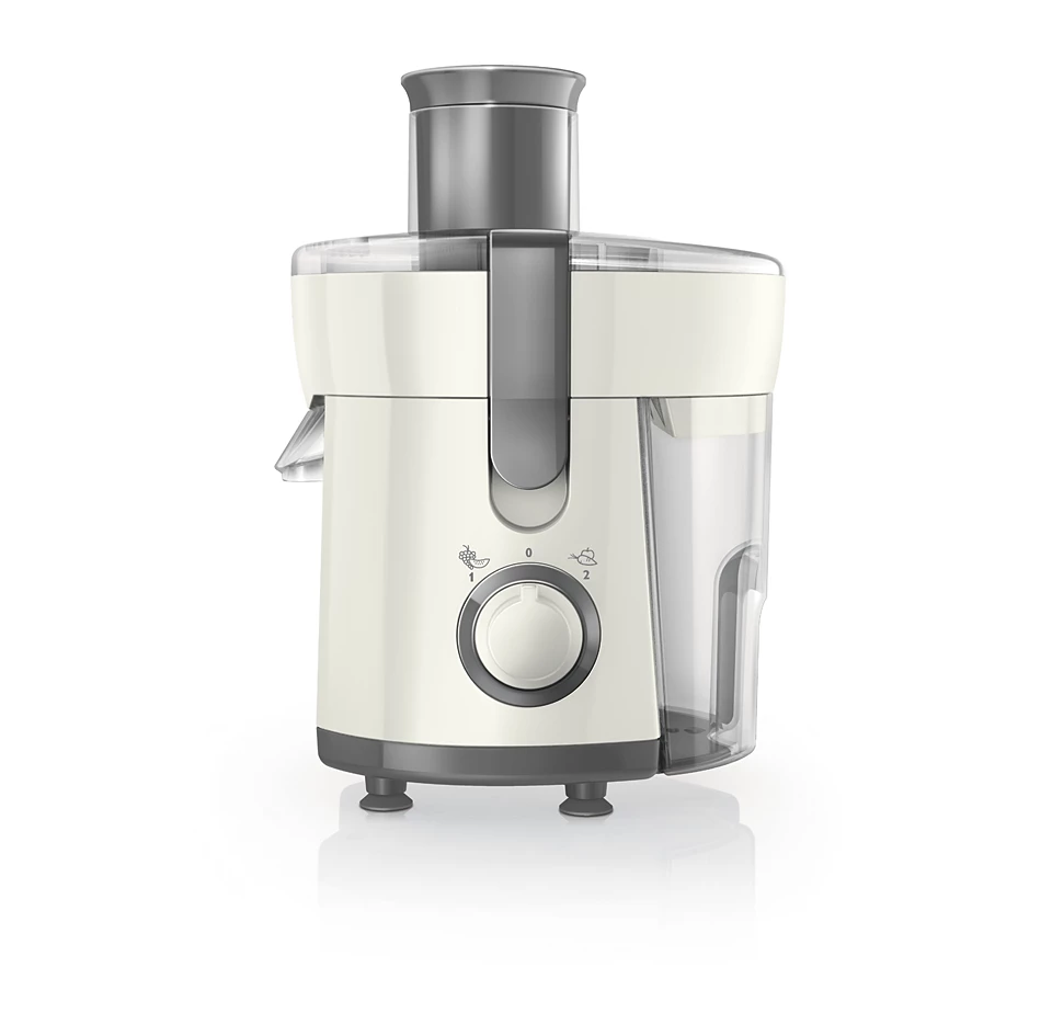 Philips HR1847 Viva Collection 350W Juicer Blender Grinder & Chopper – White/Silver