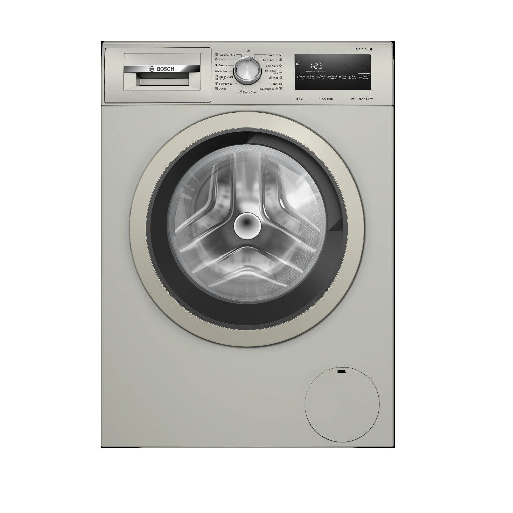 Bosch WAN282X1KE Series 4 Front Load Washing Machine 8 kg – Silver Inox